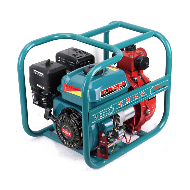 Double Impeller Powerful Gasoline Engine Water Pump