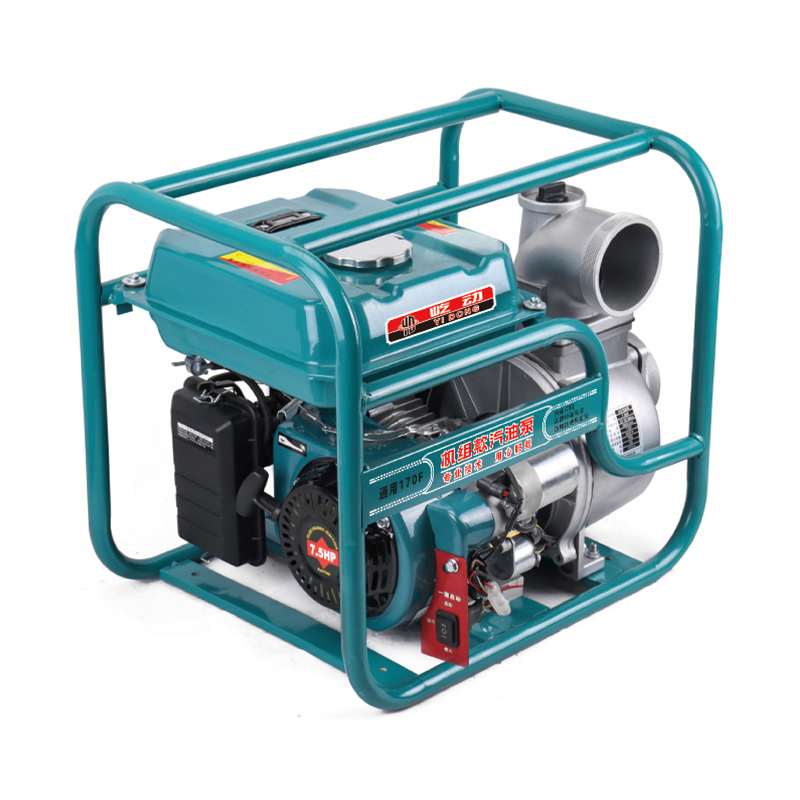 Big Fuel Tank Gasoline Engine Water Pump